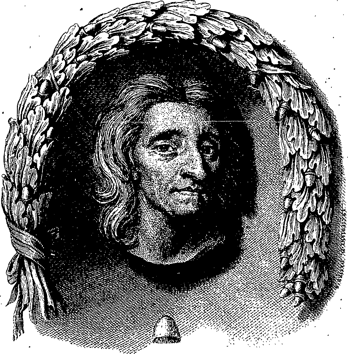 Fleuron from book: The works of John Locke, in four volumes