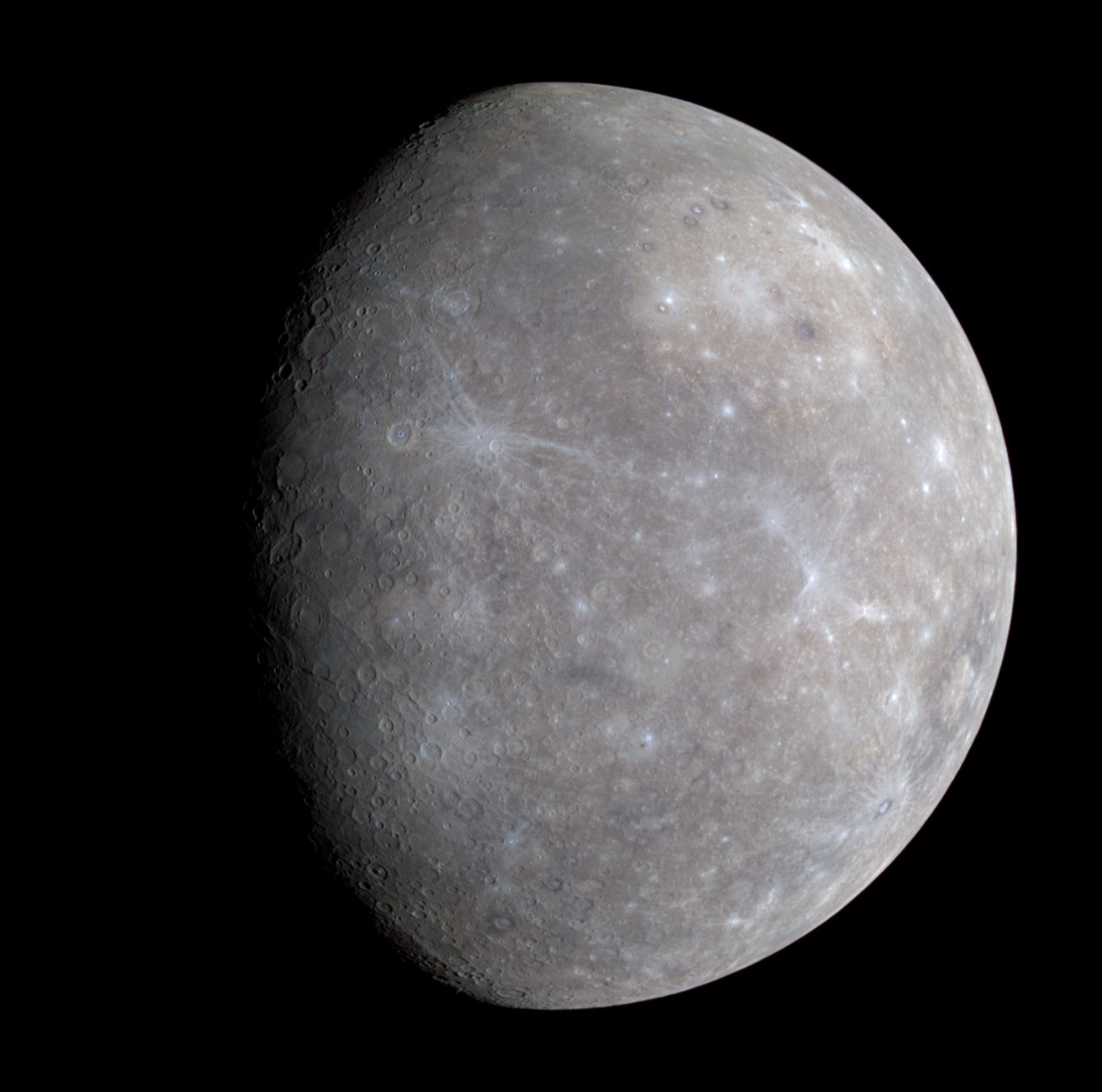 Full-color image of mercury