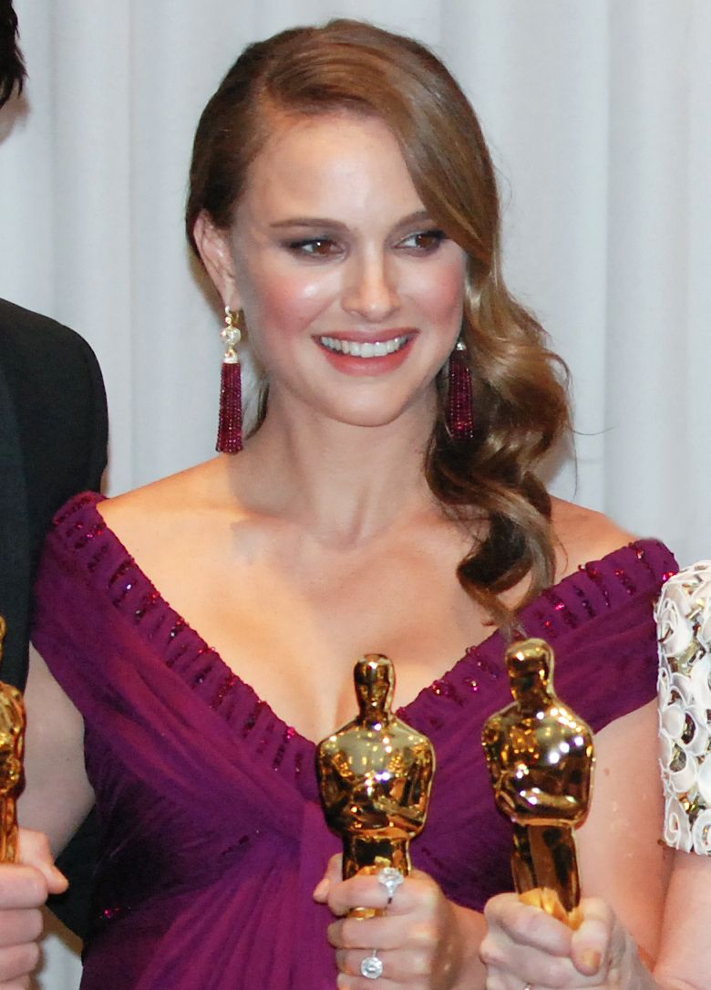 Oscar Winners Natalie Portman at the 83rd Academy Awards Feb. 27, in Hollywood, 